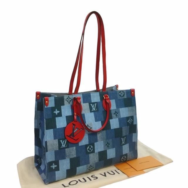 新品】ルイヴィトン/ヴィトン/デニムモノグラム/オンザゴーGM