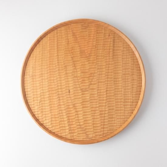 高塚和則 一人膳（丸型 さくら材） - 京都 おうち