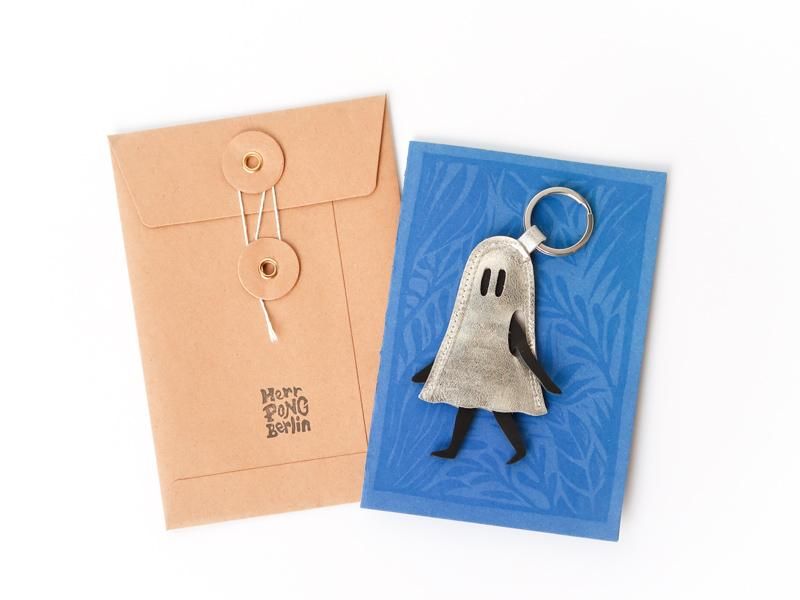 Little Ghost Key Holder / Silver - NORR KYOTO