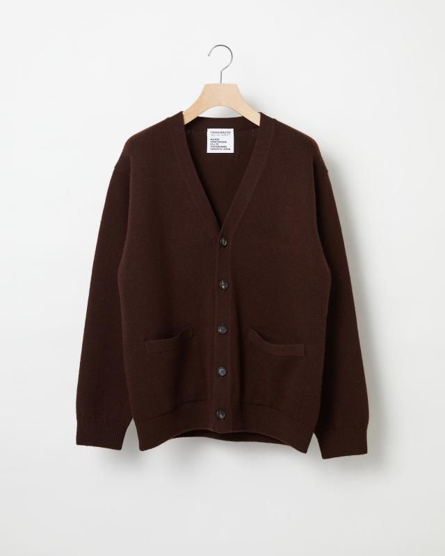 A1 : A SWEATER IS ORDINARY. Cardigan - BRITISH NAVY - Yonetomi