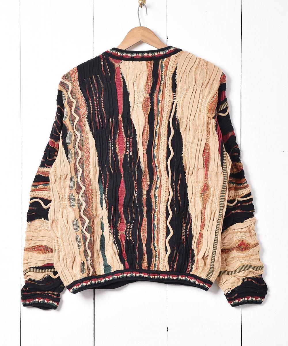 TUNDRA×BARACUTA」カナダ製 3Dニット - 古着屋グレープフルーツ ムーン