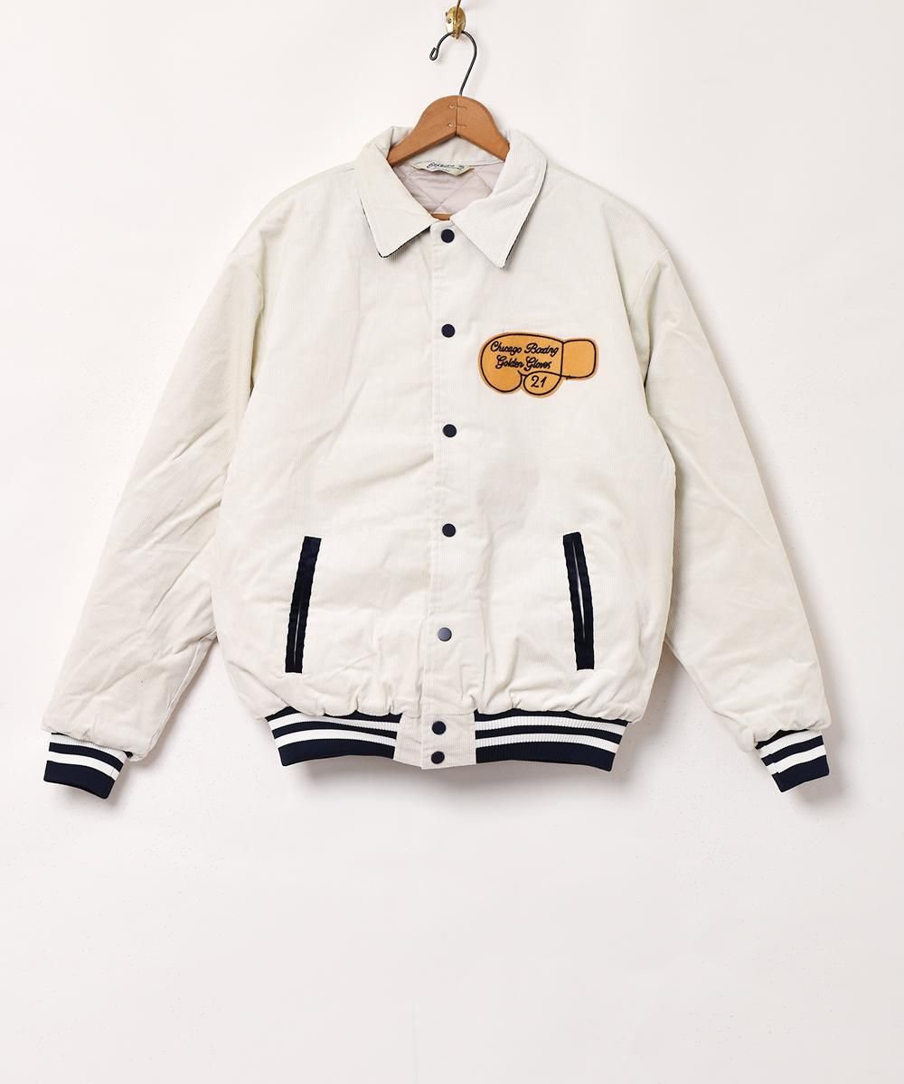 2色展開】「Backers」コーデュロイスタジアムジャケット「Boxing