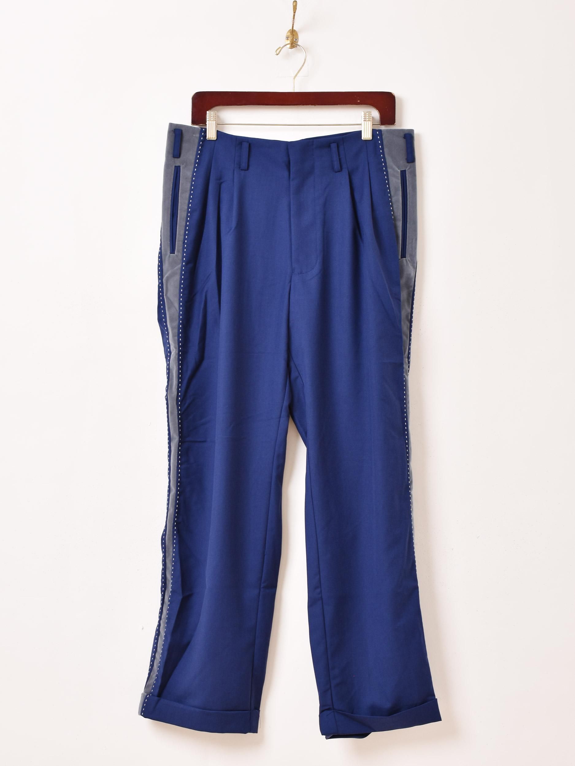 3色展開】「Backers」ロカビリー タックパンツ ブラウン - 古着屋