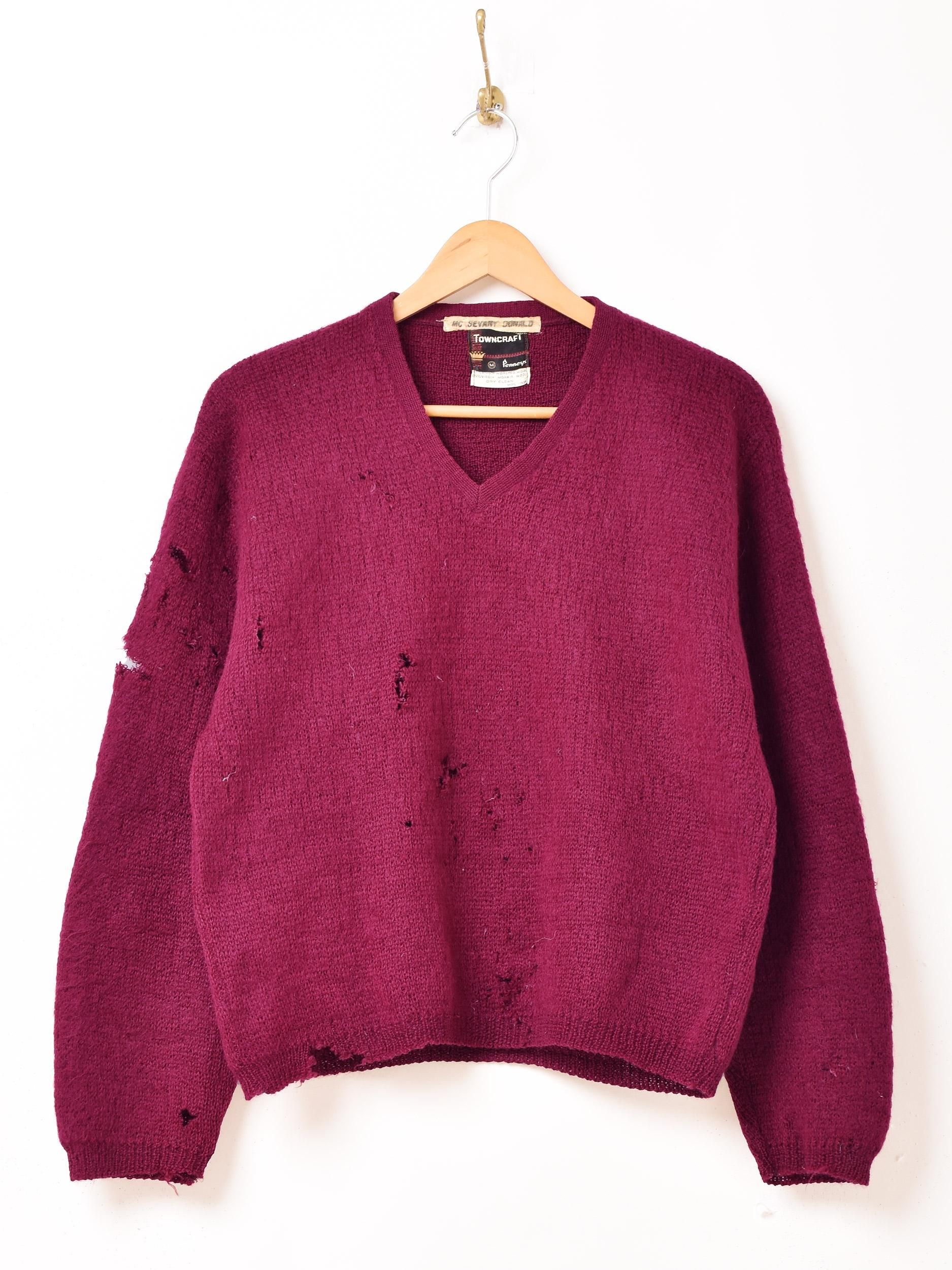 60's TOWN CRAFT | モヘアセーター - 古着屋グレープフルーツ ムーン