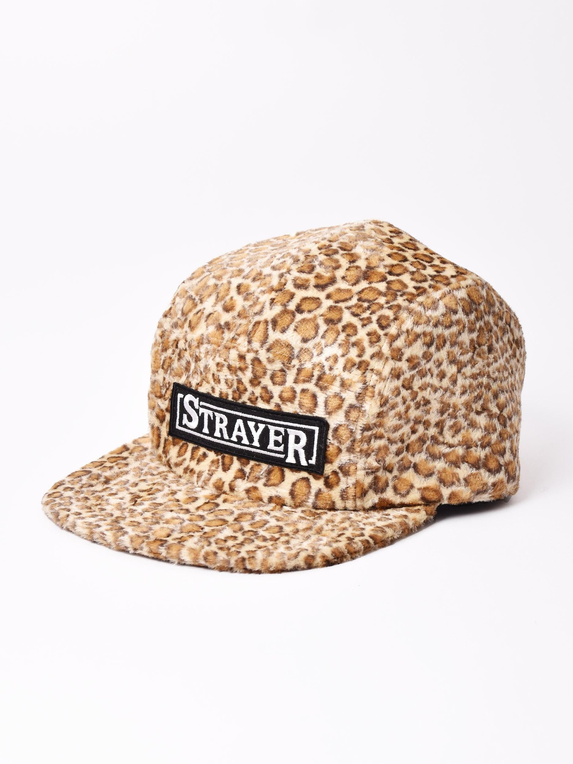 レオパード柄ジェットキャップ | STRAYER - 古着屋グレープフルーツ