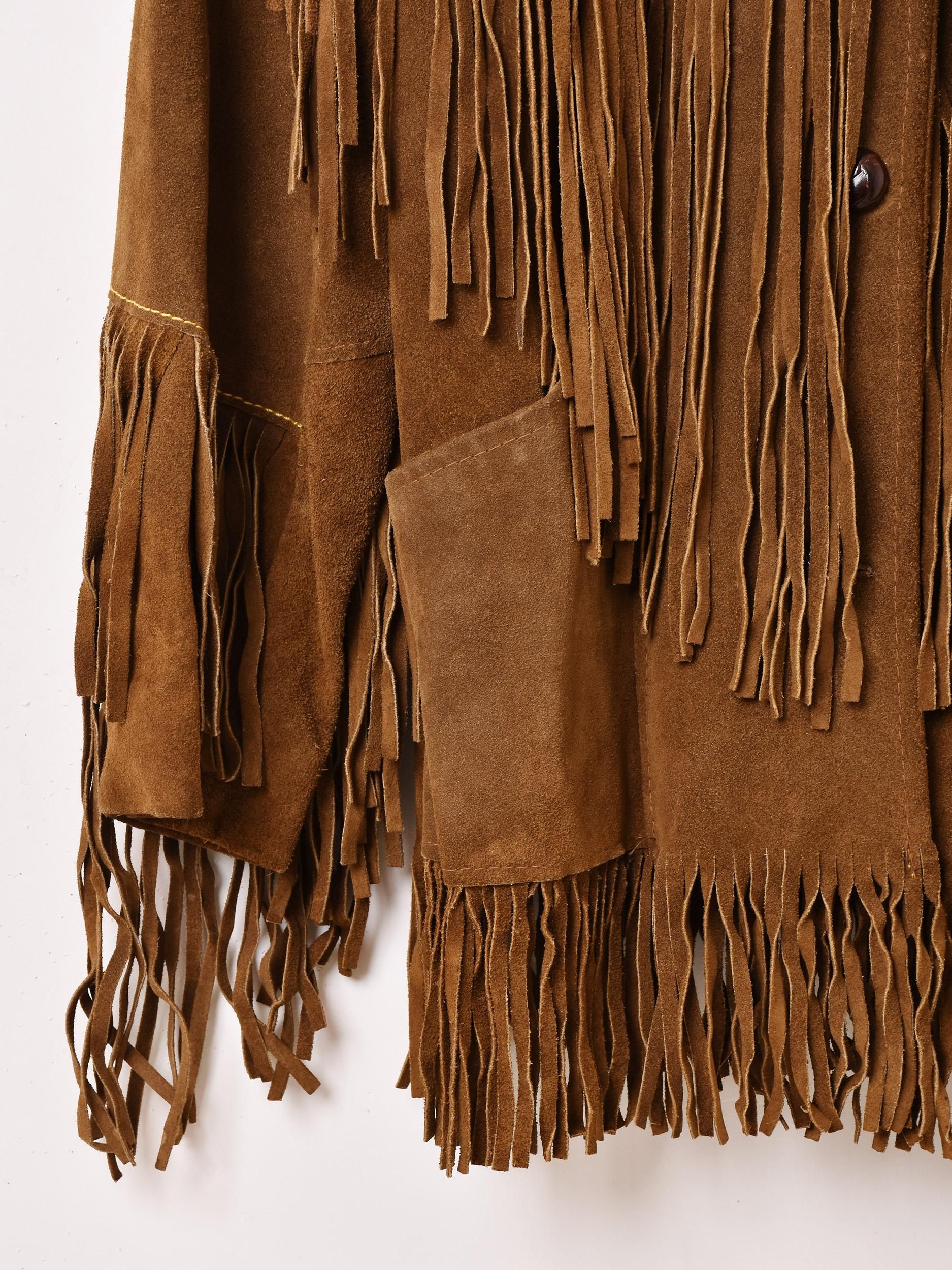 70's Ms.PIONEER フリンジジャケット | スエード - 古着屋