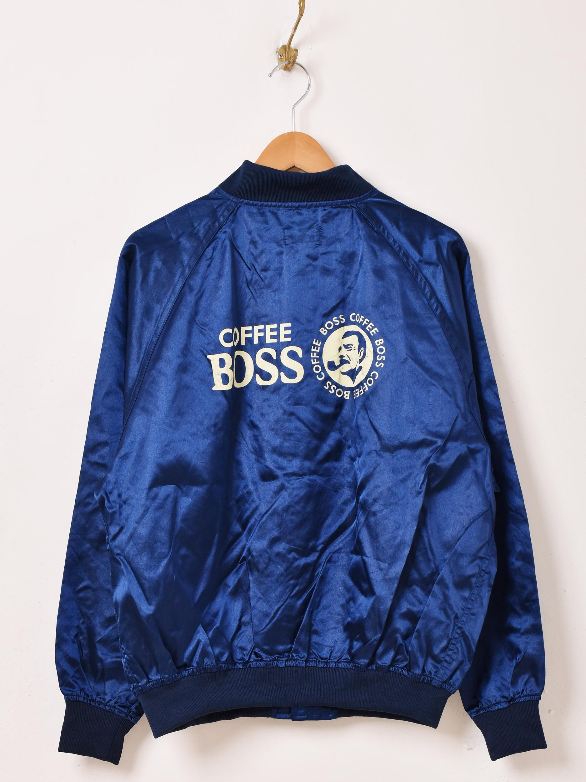 SUNTORY COFFEE BOSS | スタジアムジャケット - 古着屋