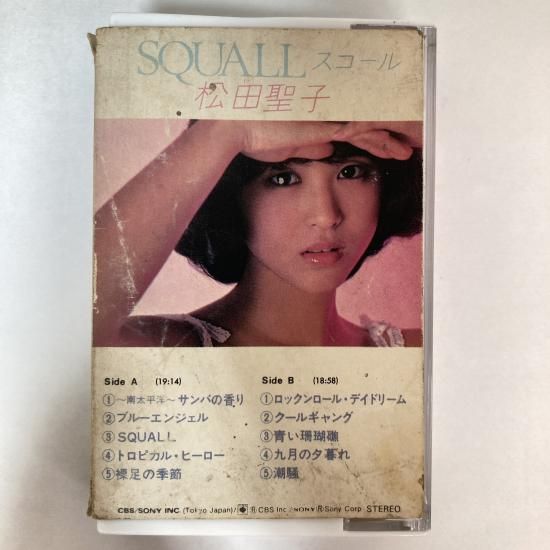 松田聖子 / スコール SQUALL / 27KH844 / カセットテープ - 中古