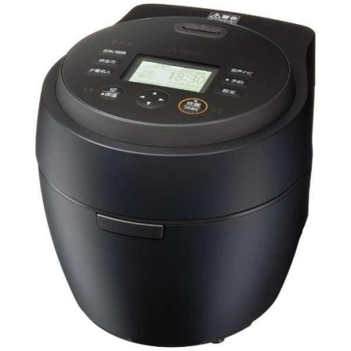 MITSUBISHI NJ-BW10F-B 炭漆黒 本炭釜 紬 IH炊飯器(5.5合炊き)【家電