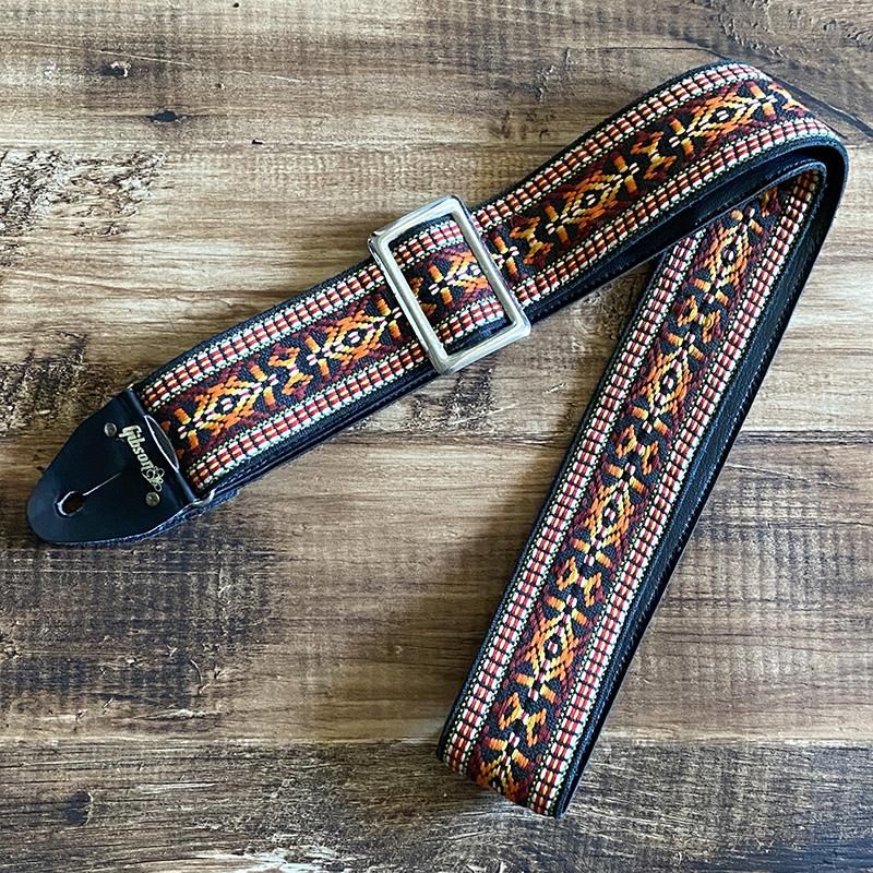 ヴィンテージ］Gibson / 1970年代製 Vintage Woven Strap - Vintage