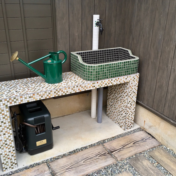 作善堂/SAZENDO SINKS 美濃焼タイルシンク｜レトロでおしゃれな日本製