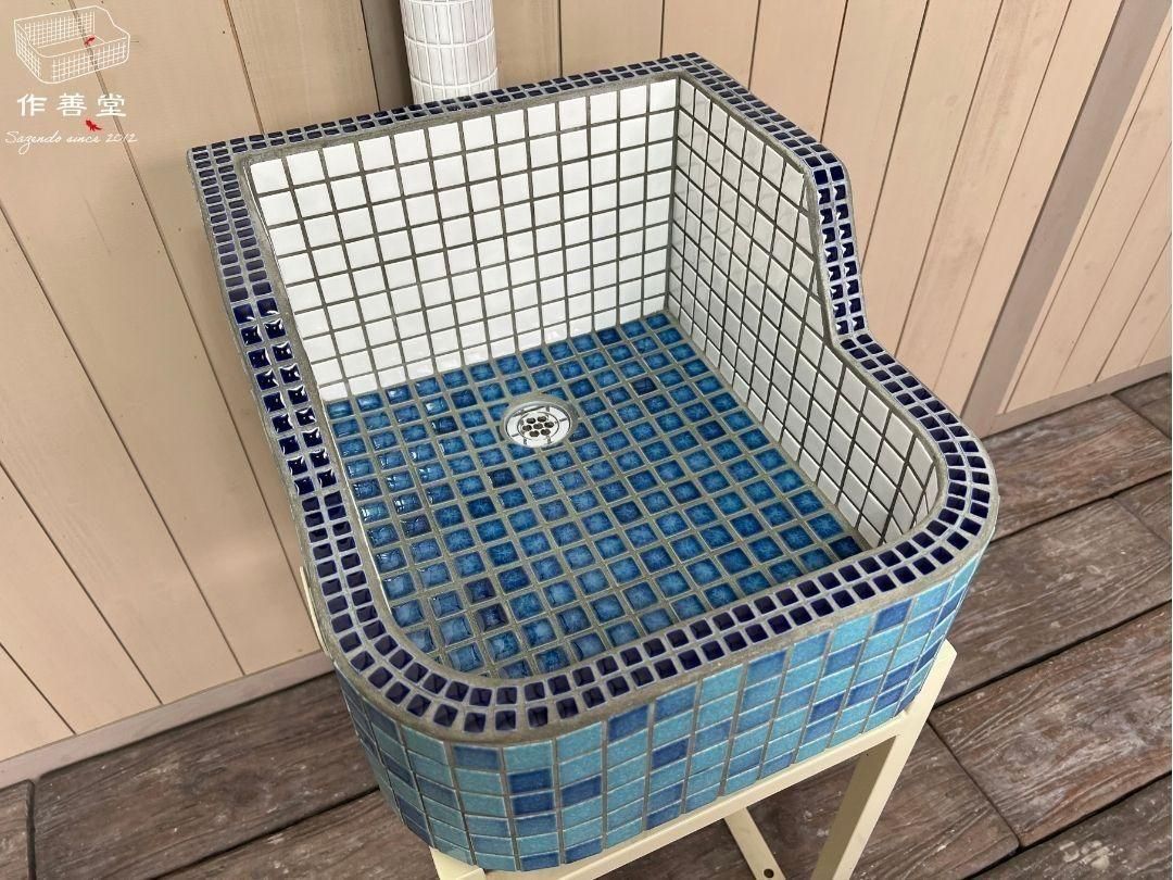 作善堂/SAZENDO SINKS 美濃焼タイルシンク｜レトロでおしゃれな日本製