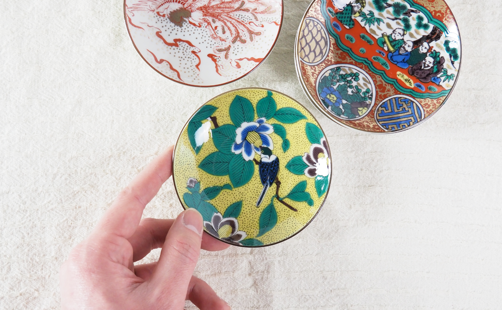 3.2号皿揃（10.3cm） 時代絵 5枚セット