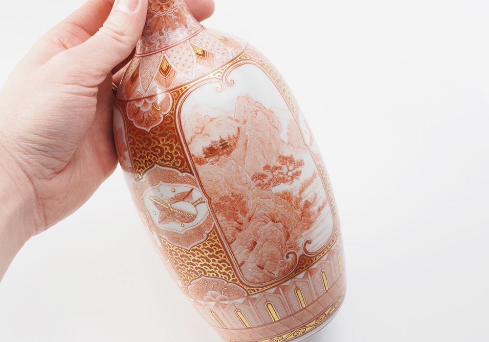 花瓶（8号） 三ッ間取／福島武山 【限定品】