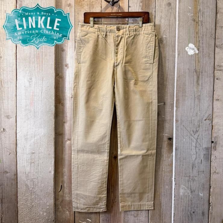 RRL(ダブルアールエルラルフローレン):オフィサーズ チノ パンツ