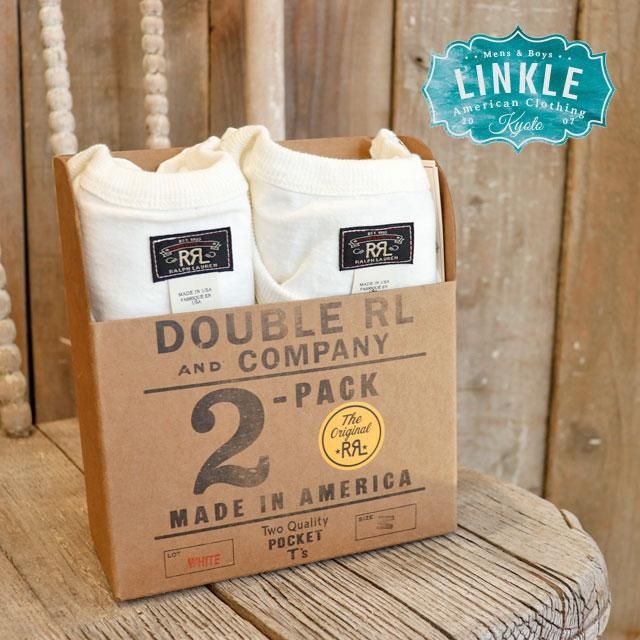 RRL(ダブルアールエルラルフローレン):パック Tシャツ - Linkle-リンクル-