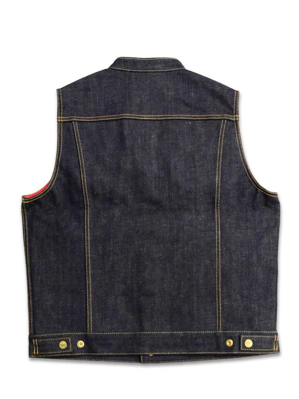 IRON HEART アイアンハート】ベスト / 18ozボンディングデニム
