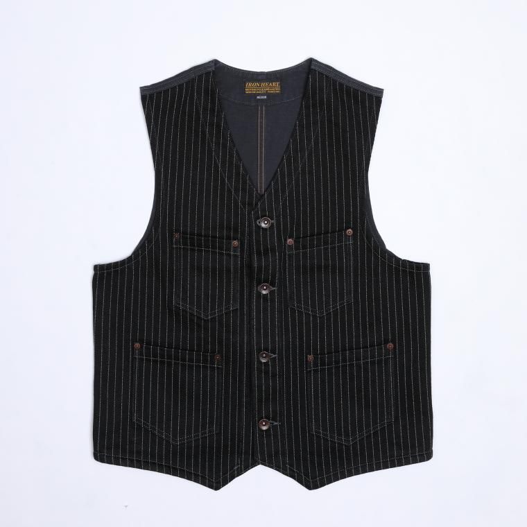 IRON HEART アイアンハート】ベスト/ IHV-02 12ozウォバッシュ ワーク