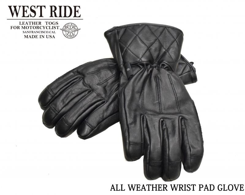 WESTRIDE/ウエストライド】グローブ/ALL WEATHER WRIST PADD GLOVE：20
