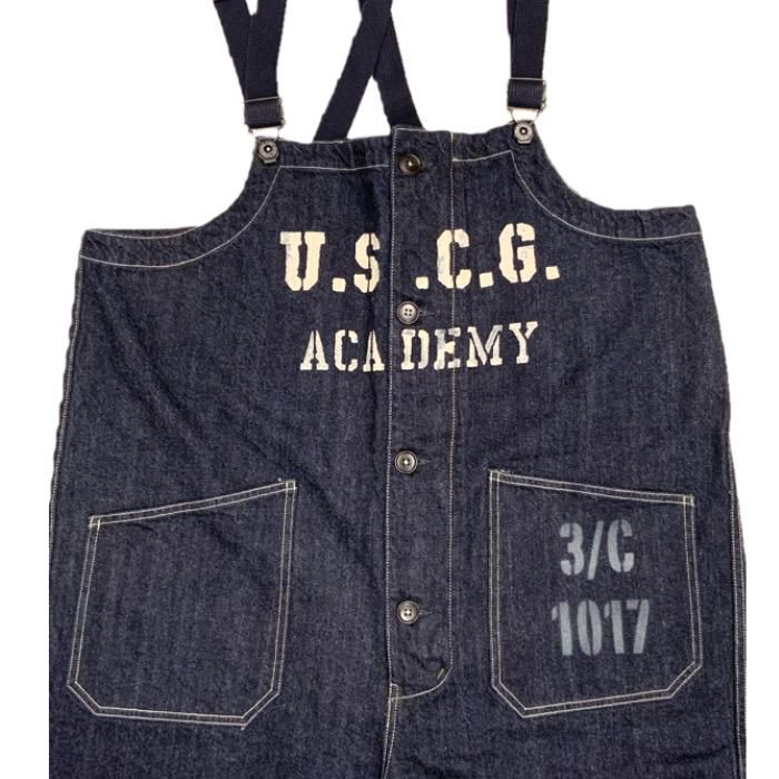 COLIMBO/コリンボ】 オーバーオール/ -CUSTOM- “U.S.C.G.A.” /ZX-0203