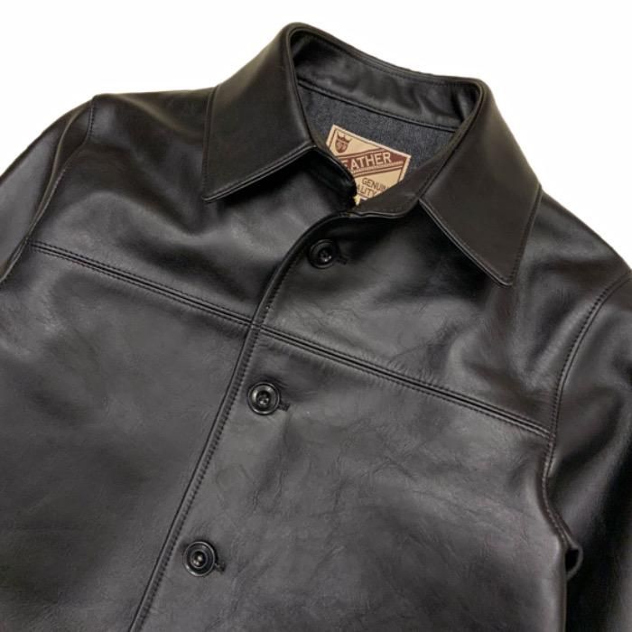 Y'2 LEATHER/ワイツーレザー】レザージャケット/SHC-76 SUMI DYED