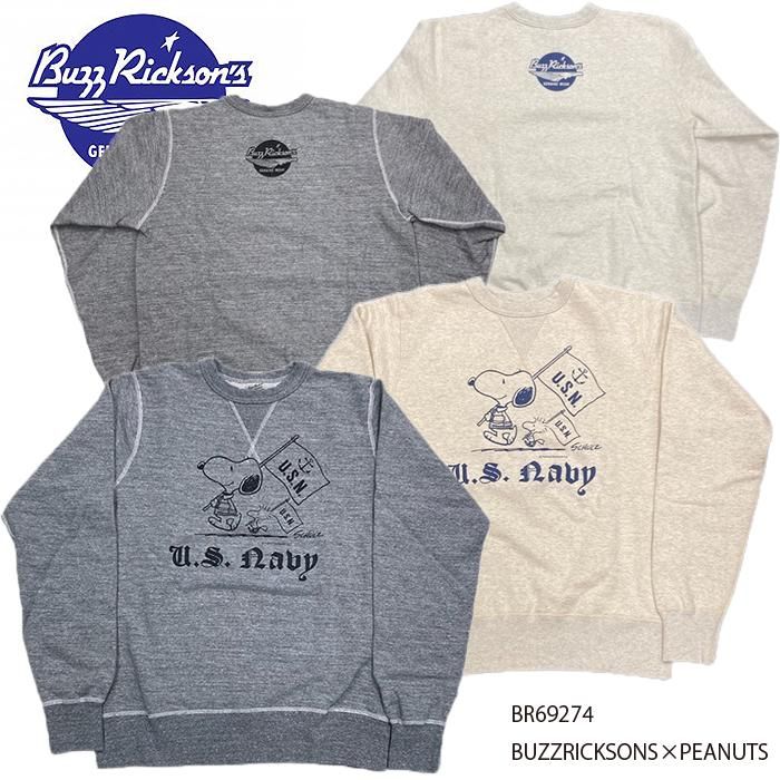 Buzz Rickson's バズリクソンズ】スエット-BUZZ RICKSON'S × PEANUTS