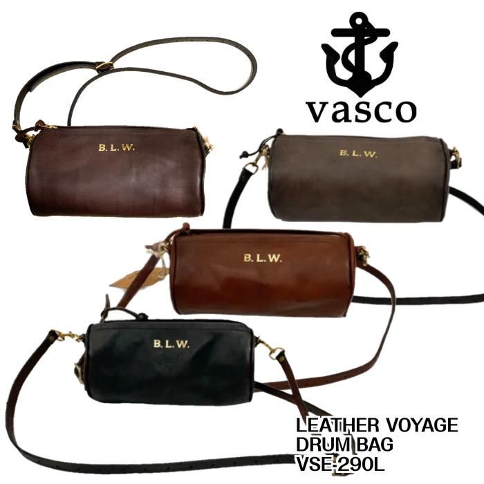 VASCO/ヴァスコ】バッグ / ドラムバッグ/ LEATHER VOYAGE DRUM BAG