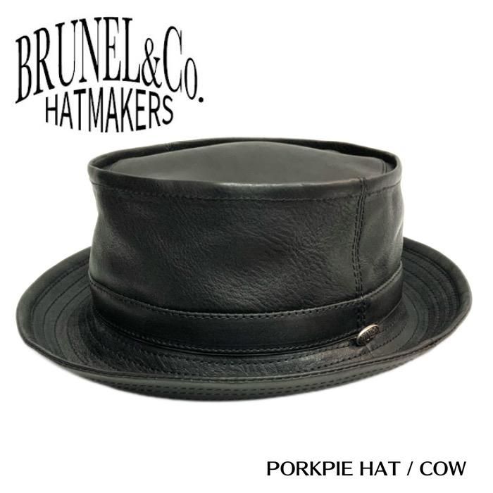BRUNELBRUNEL&Co. HATMAKERS/ブルーネルハットメイカース】レザー
