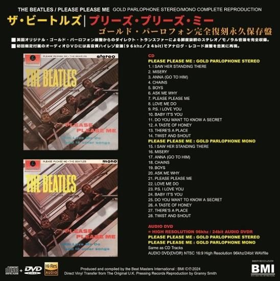 THE BEATLES / PLEASE PLEASE ME : GOLD PARLOPHONE