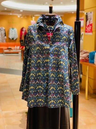 いちご泥棒～Strawberry Thief～》リバティ オーバーブラウス - Le