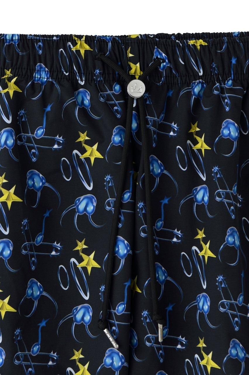 総柄ナイロンパンツ - ROY reflect overjoy