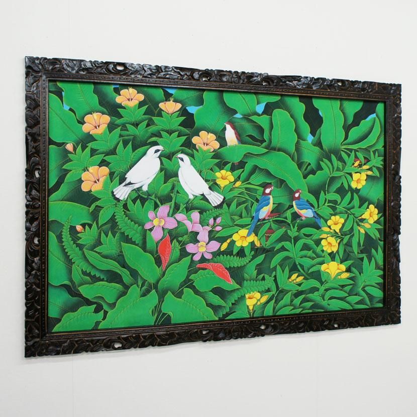 Lサイズバリ絵画 - アジアン家具とリゾートインテリアBarong（バロン）