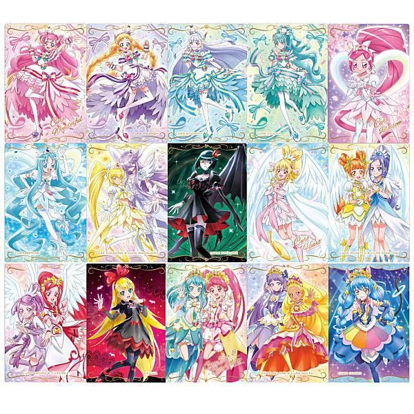 プリキュアカードウエハース10 [アソート15種セット (1-15)],バンダイ