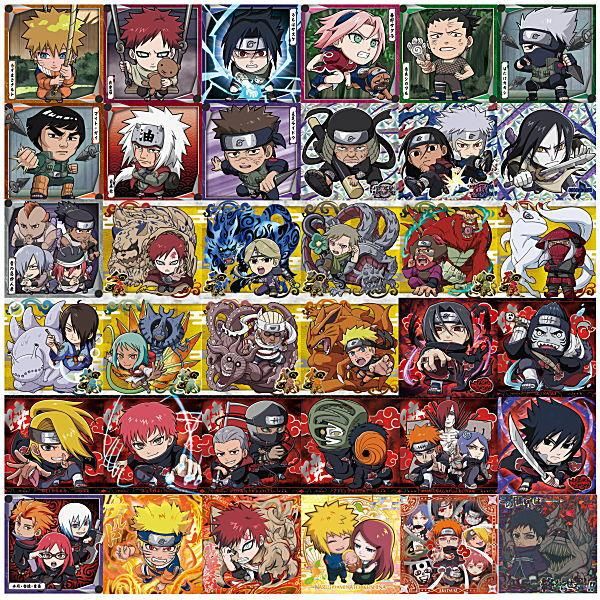 全部揃ってます!!】にふぉるめーしょん NARUTO ナルト 疾風伝 忍界