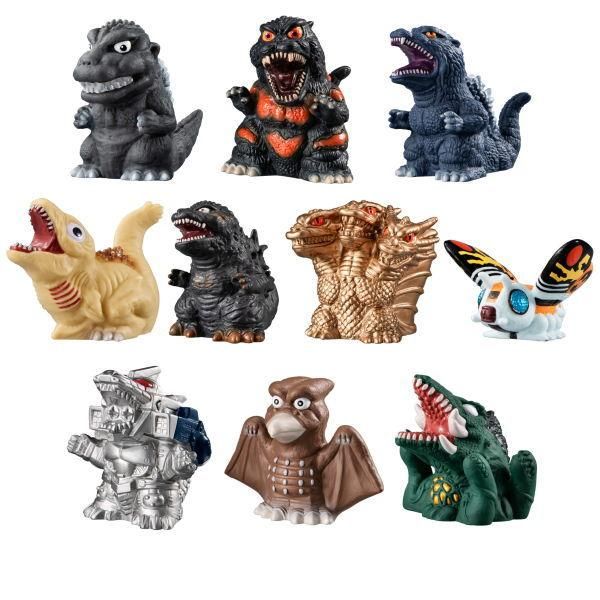 全部揃ってます!!】ゴジラ GODZILLA SOFVIDOLL [全10種セット