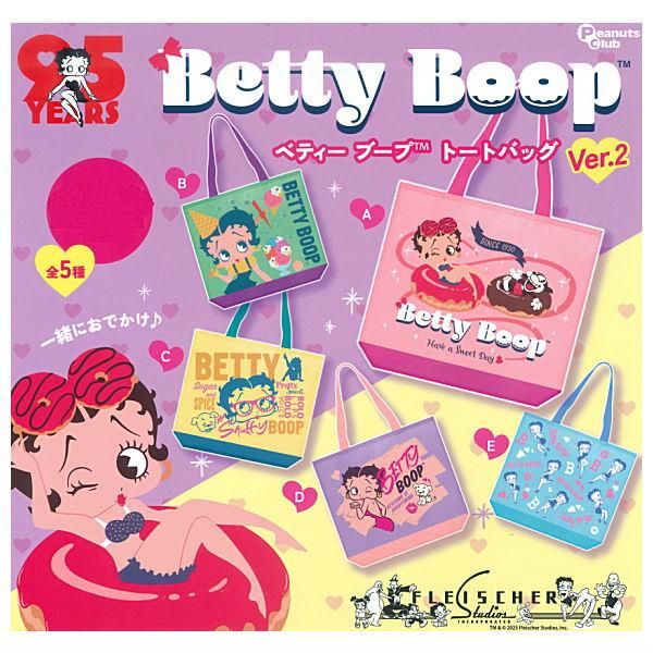 全部揃ってます!!】Betty Boop ベティーブープ トートバッグ Ver.2 [全