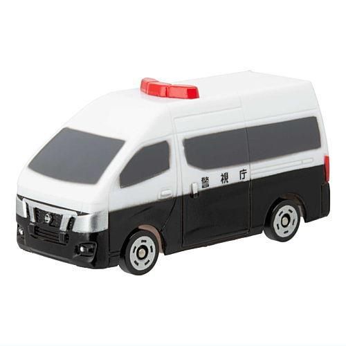 ポケットトミカ 集合！警察車両編 [1.日産 NV350キャラバン(パトロール