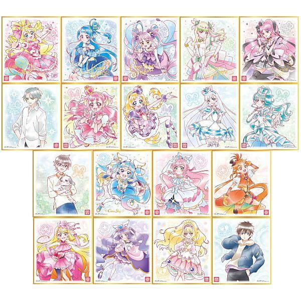 送料無料】【全部揃ってます!!】プリキュア 色紙ART7 [全18種セット