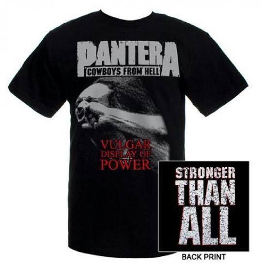 バンドTシャツ 通販 パンテラ,PANTERA,Tシャツ,俗悪,VULGAR DISPLAY OF