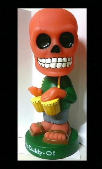 ボーンダディ,BoneDaddy 首振り WackyWobbler 販売 FUNKO 骸骨 ソフビ