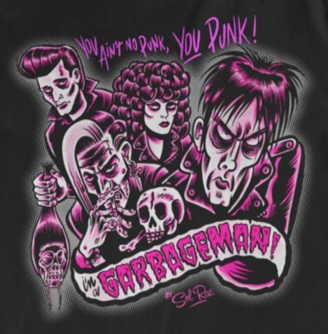 バンドTシャツ 通販 Sol Rac Tシャツ 正規品 GARBAGE MAN サイコビリー