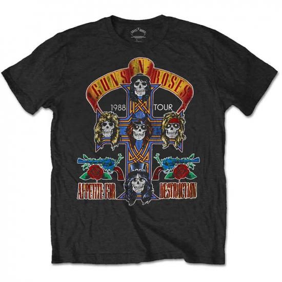 ガンズ アンド ローゼス Tシャツ Guns N' Roses NJ Summer Jam 1988 黒