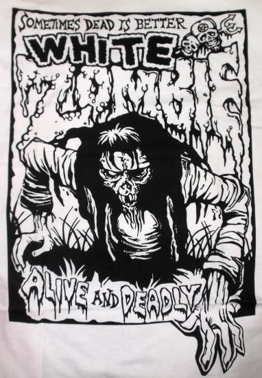 バンドTシャツ 通販 ホワイト ゾンビ White Zombie Tシャツ,ロブ