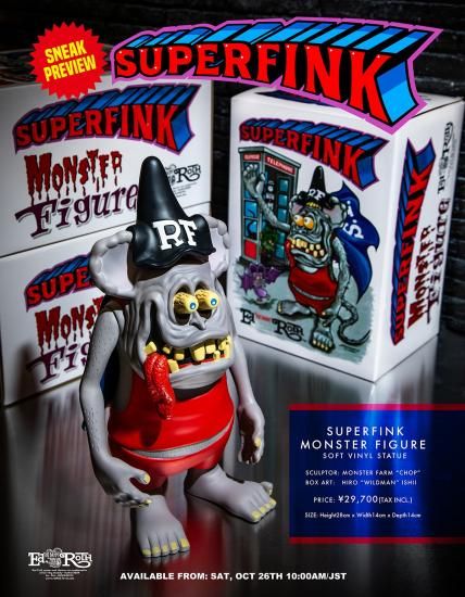 バンドTシャツ 通販 SUPERFINK MONSTER フィギュア 正規品 スーパー