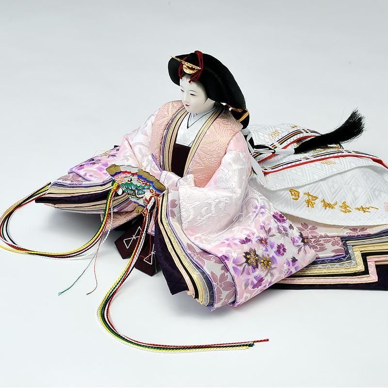 衣裳着桜刺繍親王飾り|2026 - 福田屋人形店のネットストア