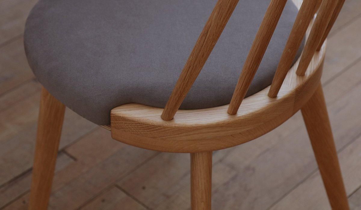 JASMINE ダイニングチェア H 【ウルトラスエード】 - TATENO WOOD ART