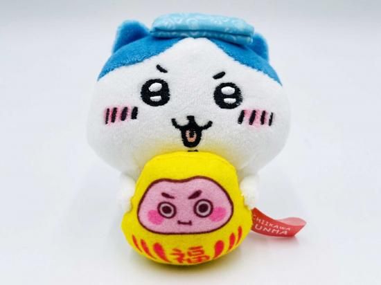 群馬限定ちいかわだるまぬいぐるみキーチェーン（ハチワレ） - ぐんま