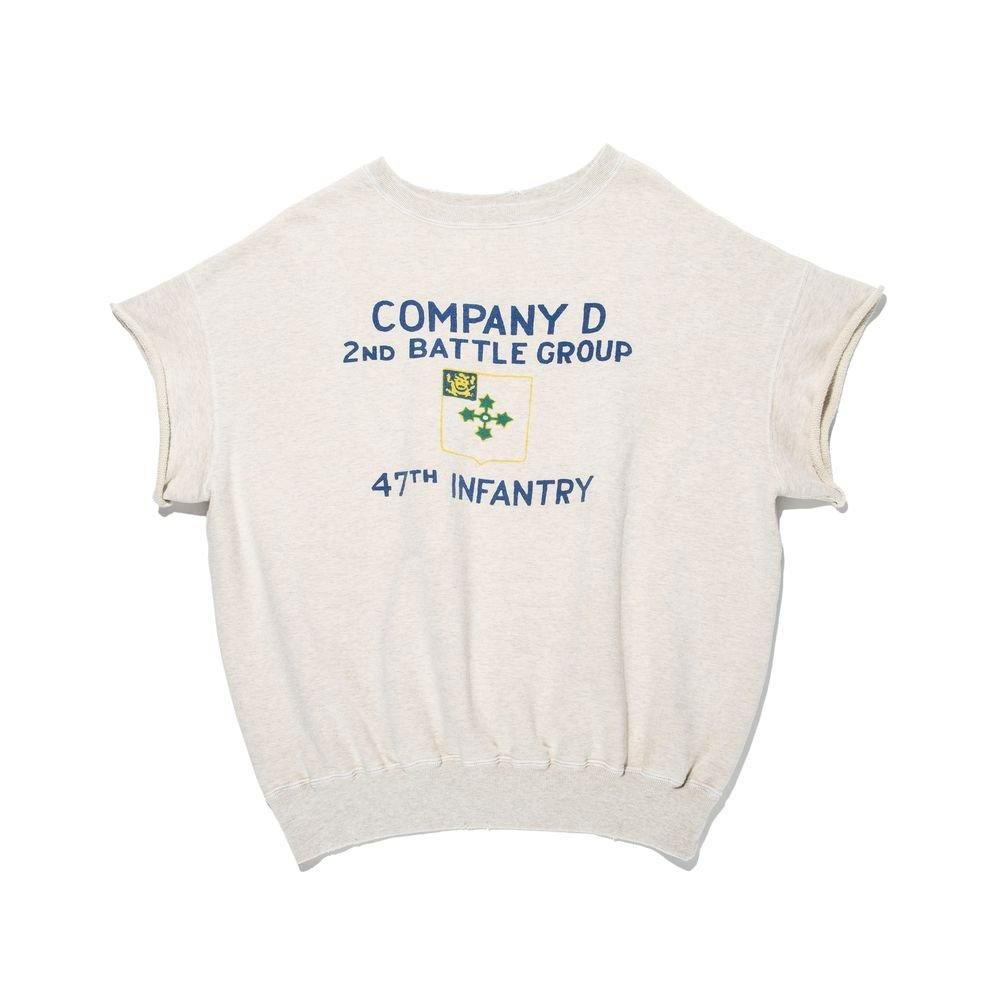 LAST 1】BOWWOW「47TH INFANTRY REGIMENT SS SWEAT SHIRTS - カット