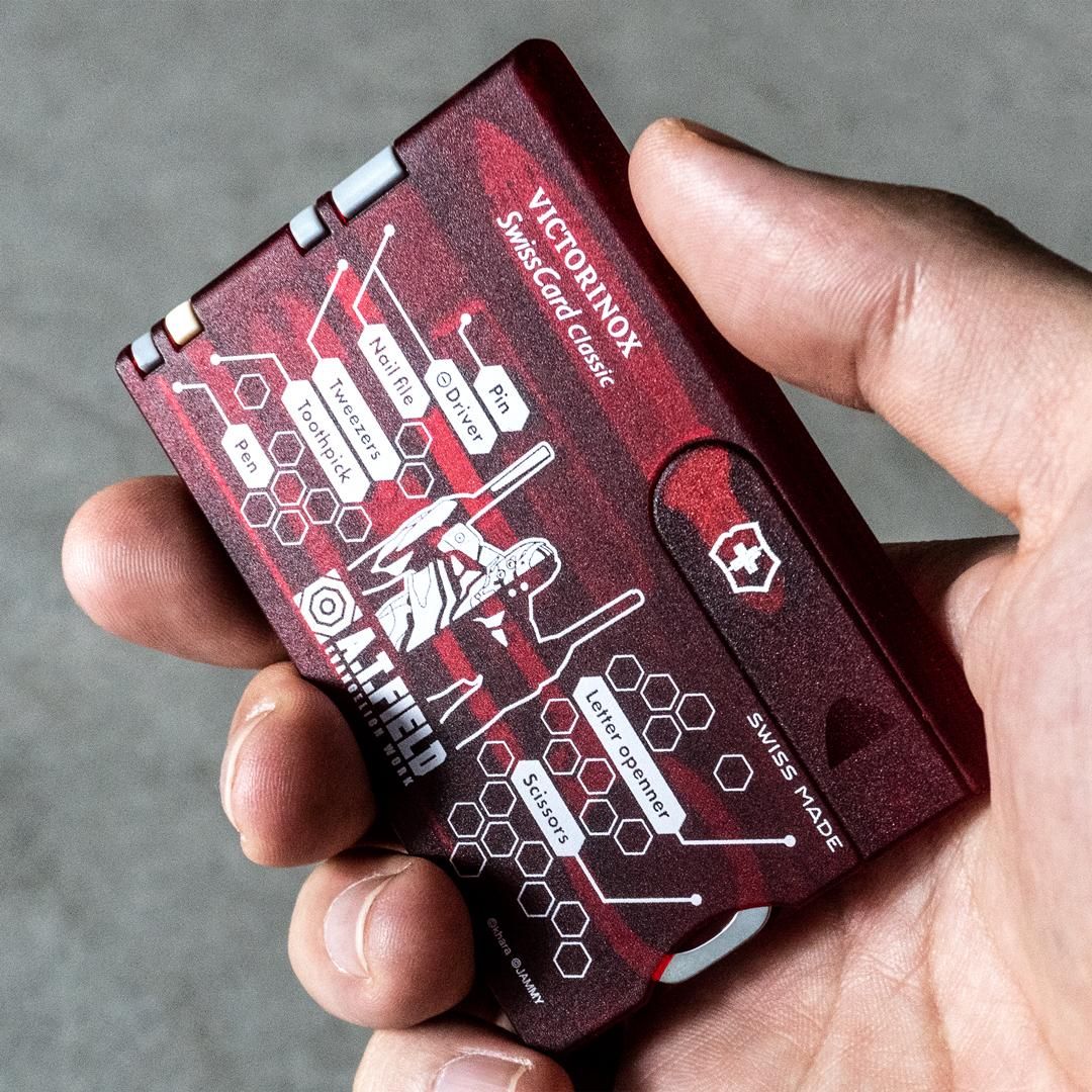 特典ステッカー対象】 A.T.FIELD EVANGELION WORK ビクトリノックス