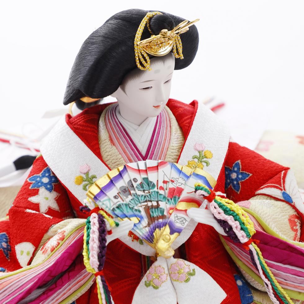 雛人形（ひな人形）「舞あかり」｜鈴木晃隆 親王飾り｜おしゃれで